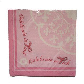 Breast Cancer Awareness Dinner Napkins  package of 20 Toys & Games