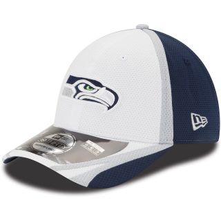 NEW ERA Mens Seattle Seahawks 2014 Training Camp 39THIRTY Stretch Fit Cap  