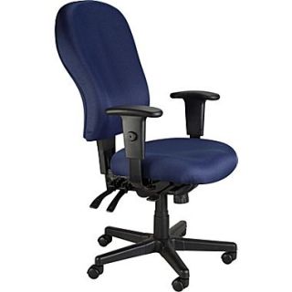 Raynor Eurotech 4 x 4 XL Fabric Ergonomic High Back Task Chair, Fabric, Burgundy