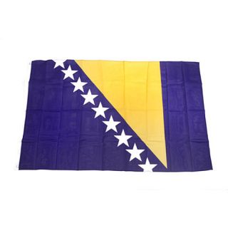 Premiership Soccer Bosnia Herzgovenia National Team Flag (300 1050)