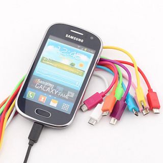 USB Sync and Charge Cable for Samsung Galaxy S3 I9300, I9100 Others (Assorted Colors, 100cm Length)