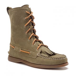 Sperry Top Sider Addison Boot  Women's   Olive Nubuck
