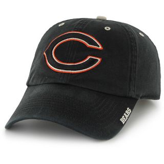 47 BRAND Mens Chicago Bears Black Ice Clean Up Adjustable Cap   Size