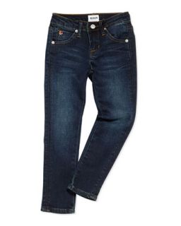 Collin Skinny Charged Blue Jeans, Girls 4 6X   Hudson