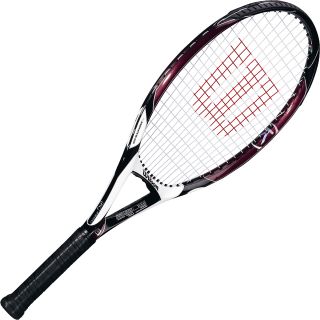 WILSON K Zero 118 Tennis Racquet   Size 4 1/2 Inch (4), Black/white/purple