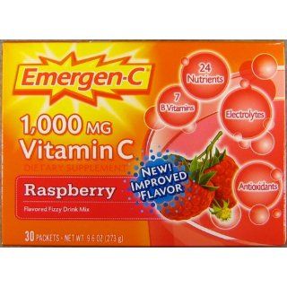 Emergen C Raspberry, 30 count Health & Personal Care