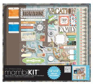 me & my BIG ideas 12 Inch by 12 Inch Scrapbooking Kit, Our Travels