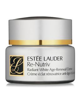 Re Nutriv Radiant White Age Renewal Creme   Estee Lauder   White