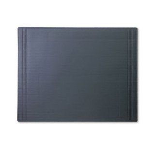 Artistic Products 68710S Desk Pad, Vinyl w/Embossed Borders, 19 X 24, Black  Office Desk Pads And Blotters 