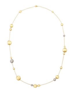 Africe Pave Sapphire 18k Necklace, 36L   Marco Bicego   Sapphire (18k )