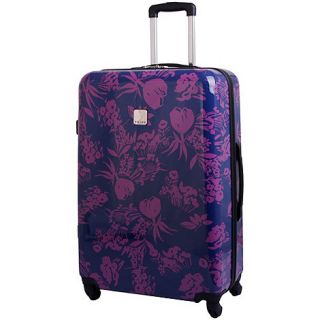 Tripp Express Autumn Flower Hard Large Suitcase Navy/Mulberry