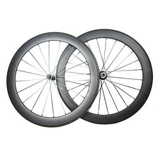 23mm Width 60mm 700C Full Carbon Clincher Road Bike/Bicycle Wheelsets