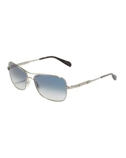 Mens Sanford Photochromic Sunglasses, Silver   Oliver Peoples   Silver
