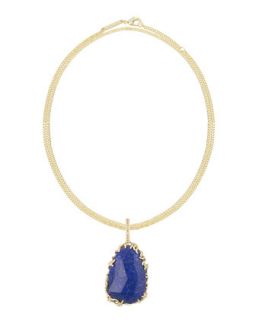 Lapis Nest Pendant Necklace   Kendra Scott Luxe   Blue