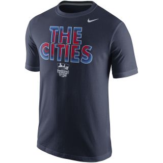 NIKE Mens Minnesota Twins All Star Game The Cities Local Navy Short Sleeve T 