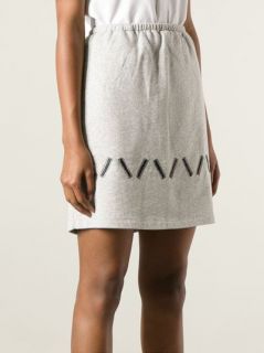 Carven Embroidered Skirt   Voo Store