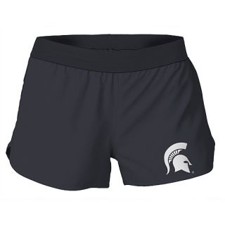 SOFFE Womens Michigan State Spartans Woven Shorts   Size L, Black