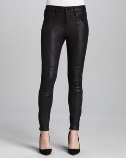 Womens Elle Faux Leather Moto Jeans   Habitual Denim   Charred (27)