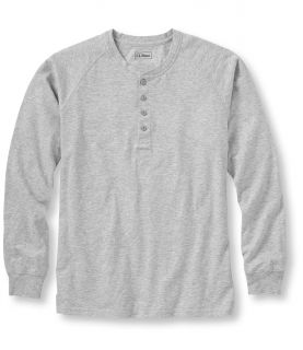 Lakewashed Shirt, Long Sleeve Henley, Slightly Fitted