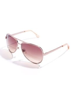 Peyton Aviator Sunglasses   Michael Kors   Rose gold/Gold