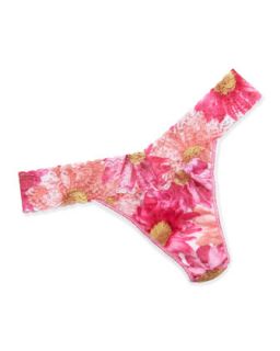 Womens Crazy Daisies Original Rise Thong   Hanky Panky   Multi (ONE SIZE)