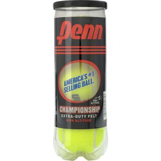 PENN Championship Extra Duty High Altitude Felt Tennis Balls    12 Can Pack  