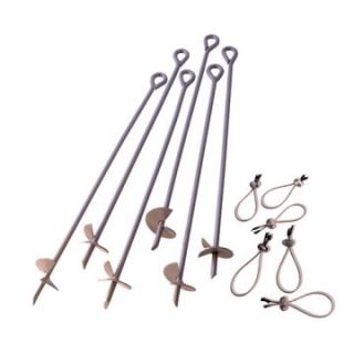 ShelterLogic 30 in. Auger Anchors   Canopy Accessories