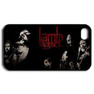 iphone 4 4S 4G Case  Back Proctive Case with Images Fashion Style Hard Plastic Phone Case Music Band Lamb of God 07 Cell Phones & Accessories