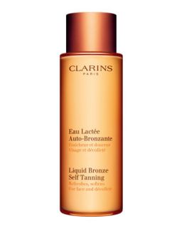 Liquid Bronze Self Tanning for Face & Decollete   Clarins   Tan