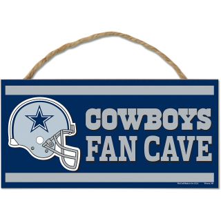 Wincraft Dallas Cowboys 5X10 Wood Sign with Rope (82985013)