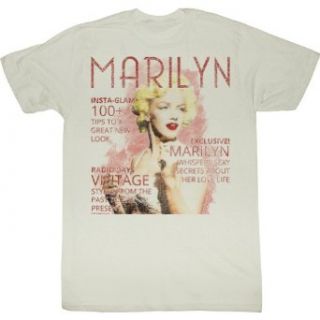 Marilyn   Mens Magazine T Shirt Clothing