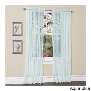 Lush Decor Lola Sheer Curtain Panel Pair