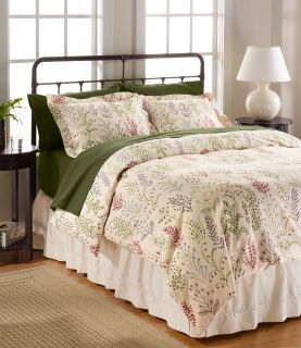 Botanical Floral Flannel Comforter Cover