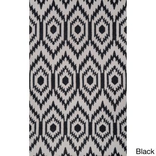 Nuloom Flat Woven Wool Texture Rug (76 X 96)
