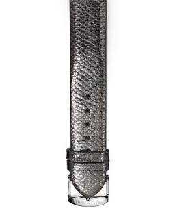 Gunmetal Karung Strap, 20mm   Philip Stein   Gray (20mm )