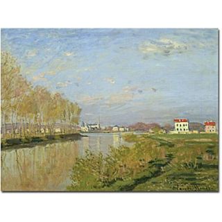 Trademark Global Claude Monet The Seine at Argenteuil, 1873 Canvas Art, 35 x 47