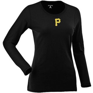 Antigua Pittsburgh Pirates Womens Relax Shirt   Size XL/Extra Large, Black