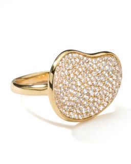 Stardust Gold Diamond Bean Ring   Ippolita   Gold (7)