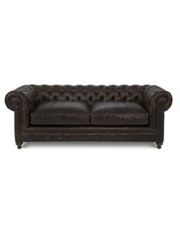 Warner Leather Collection 90 Sofa