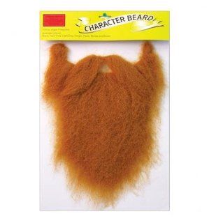 Pams Ginger Beard Irish Scottish Pirate Fancy Dress Stick On Toys & Games