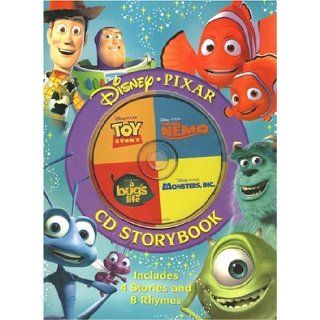 Disney/Pixar CD Storybook Finding Nemo, Monsters, Inc., A Bug's Life, Toy Story    Includes 4 Stories and 8 Rhymes (Book and Audio CD) Disney Enterprises Inc. 9781741213997 Books