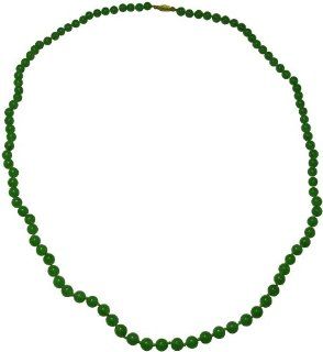 Jade Bead Necklace Bary Gems Inc Jewelry