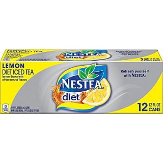 Nestea Iced Tea, Diet Lemon, 12 oz. Cans, 24/Pack