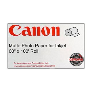 Canon 170gsm Coated Paper, Matte, 60(W)x 100(L), 1/Roll