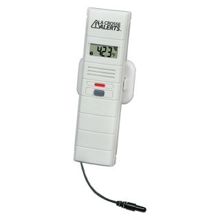 La Crosse Technology Temperature and Humidity Remote Monitor System with Dry Probe   Weather Stations