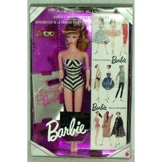 Barbie 35th Anniversary Special Edition Reproduction of Original 1959 Barbie Doll & Package (1993)   Blonde Hair Toys & Games