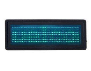Green LED Information Display Board (Black) Electronics