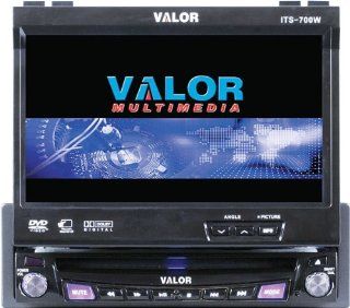 Valor ITS 700W 7 Inch In Dash DVD Monitor  Vehicle Video Products 