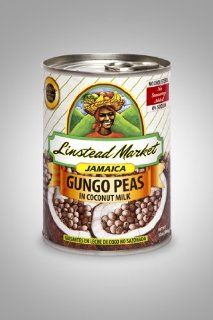 Linstead Market Gungo Peas in Coconut Milk, 13oz  Vegetarian Vegetable Soups  Grocery & Gourmet Food