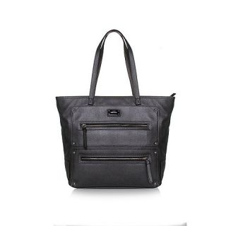 Nine West Pewter double vision tote bag